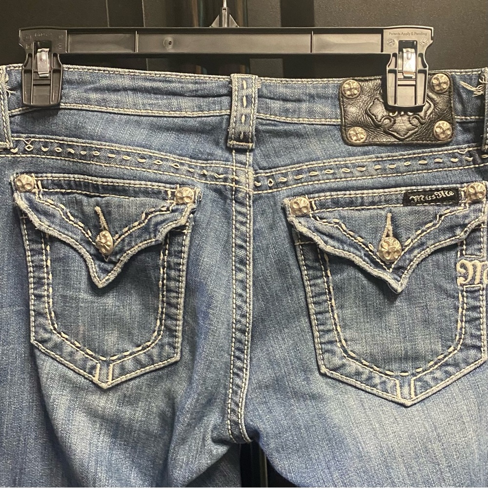 Miss Me Women's Classic Blue Boot Cut Jeans - Picture 7 of 13